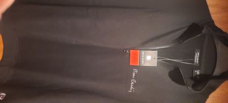 Pierre Cardin Loungewear Pullover schwarz Grösse L neu
