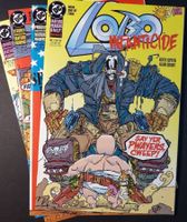 LOBO INFANTICIDE COMPLETE 4 PART SERIE DC COMICS 1992