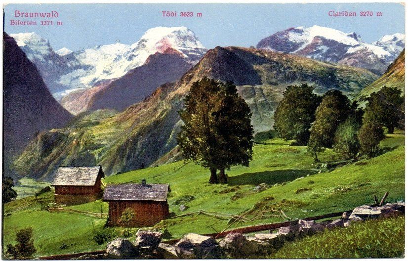 Cartes postales: BRAUNWALD – D'occasion à Jona par philajona
