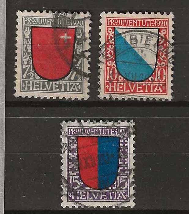 Tutti i francobolli: PJ020 - Pro Juventute 1920 obl. – Usato da Trélex venduto da Phil_Albert