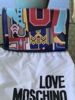 Love Moschino Tasche, bunte Patchwork Optik, neu, mit Staubb