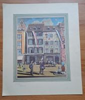Niklaus Stoecklin Haus zum Gold am Marktplatz Basel 1942