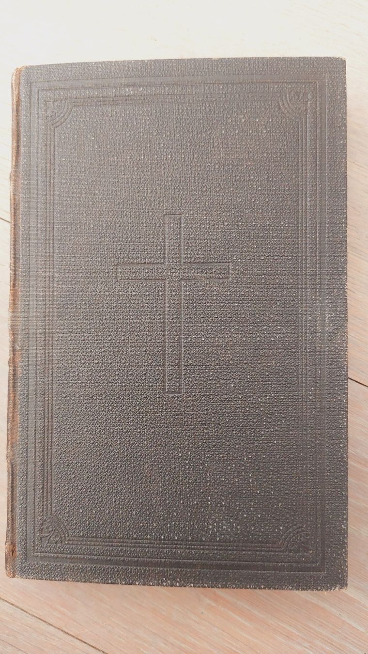 Bücher: Gesangbuch evang. ref. Kirche d.deutschen Schweiz,1890,antik – Gebraucht aus Sutz von Lachsforelle 1