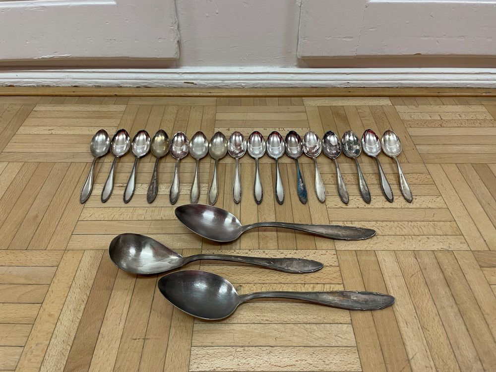 Auerhahn / OKA Besteck Set versilbert Art Deco Essbesteck | Kaufen auf ...