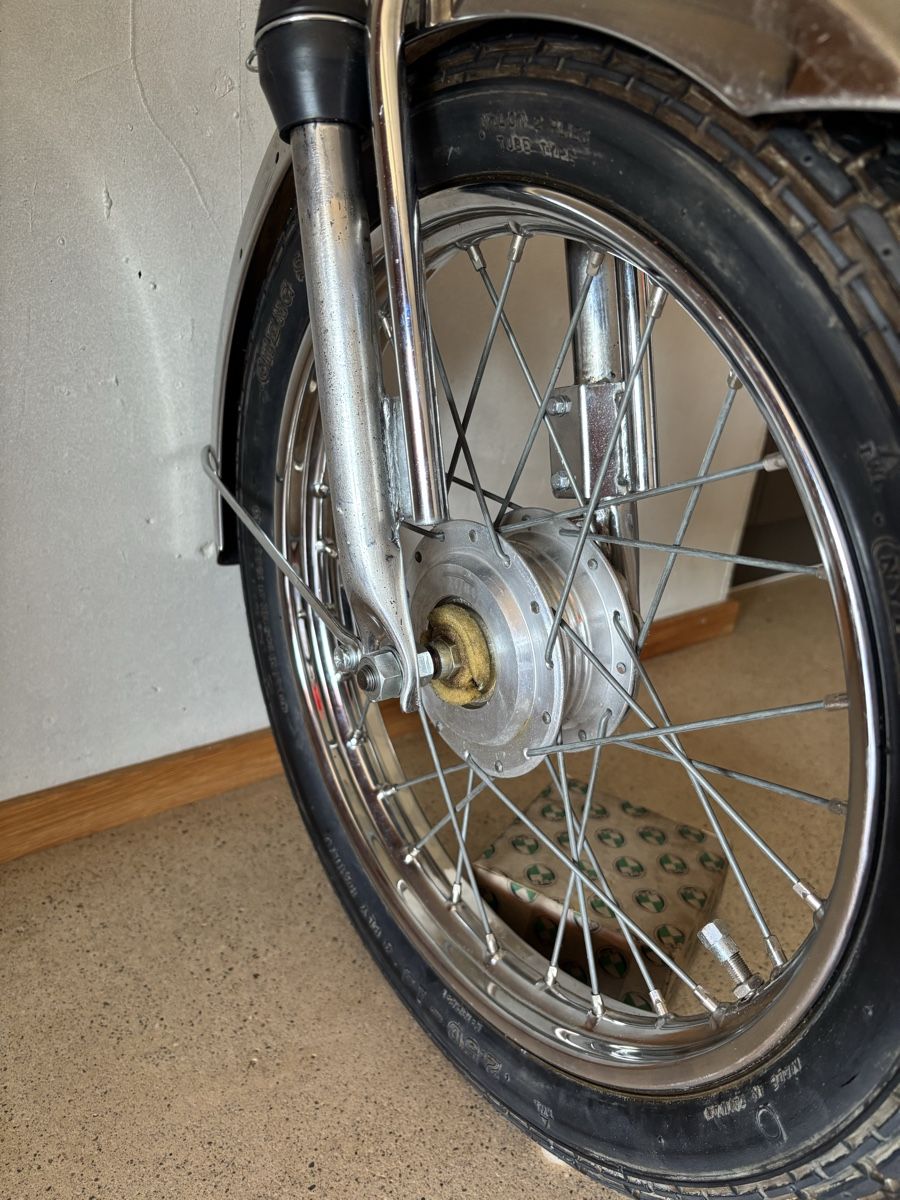 Puch Ciclomotori: Puch Maxi CHOPPER Gabel mit NOS Speichenfelge – Usato da Gerlafingen venduto da alpenbrevet 6