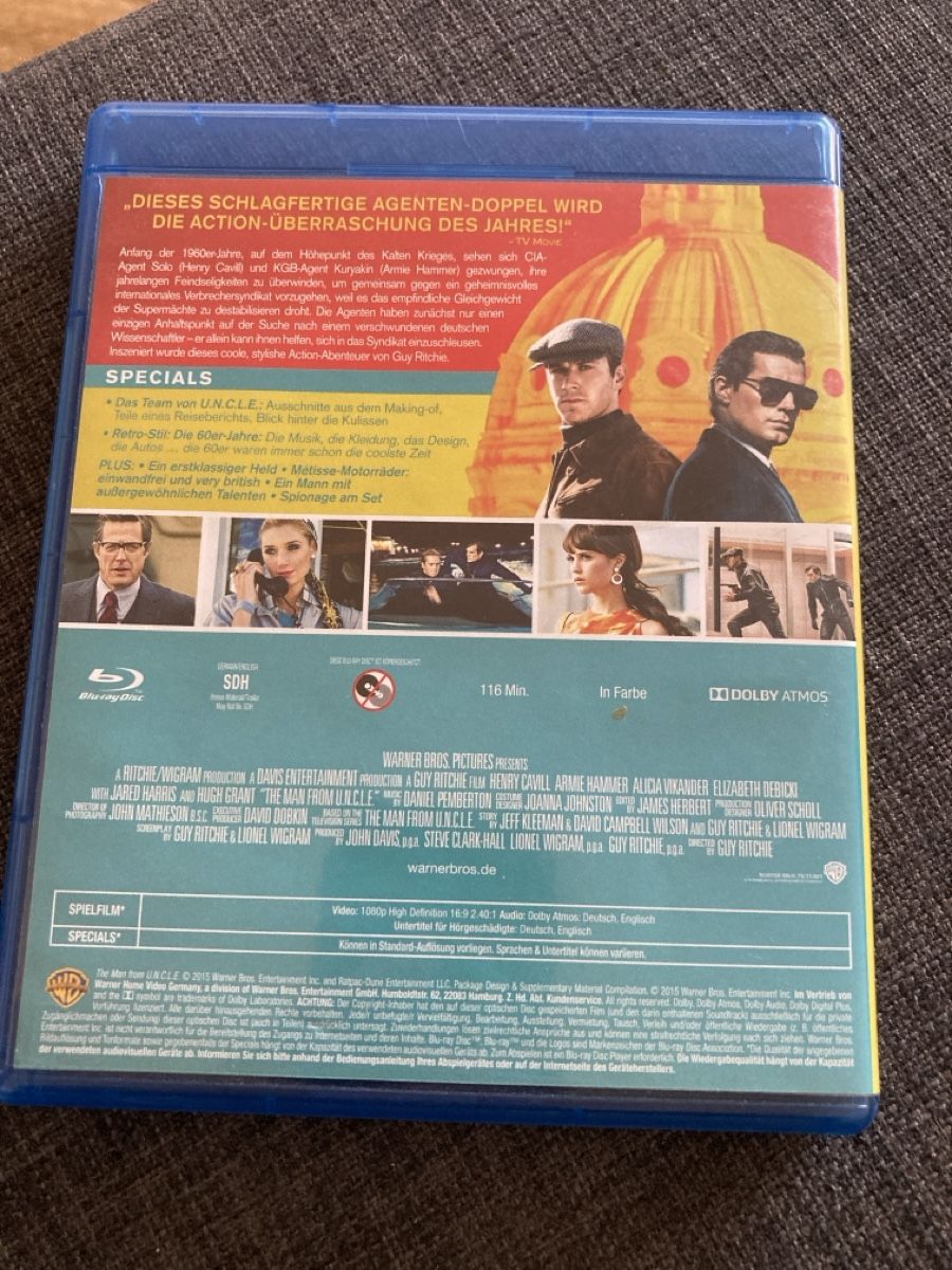 Tutti i DVDs: Blu-ray Codename UNCLE – Usato da Zürich venduto da LaraS30 1