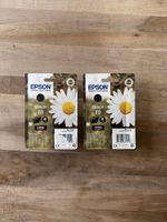2x Epson Original Tintenpatrone Schwarz 18 Neu Neupreis 30.-