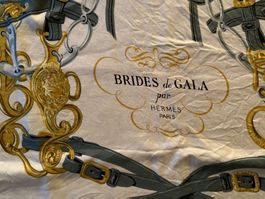 Rarität - Seiden HERMES Foulard Brides de Gala, 88x88cm