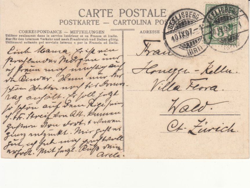 Cartoline postali: Seelisberg 1907 – Usato da Bürglen TG venduto da StampGraf 1