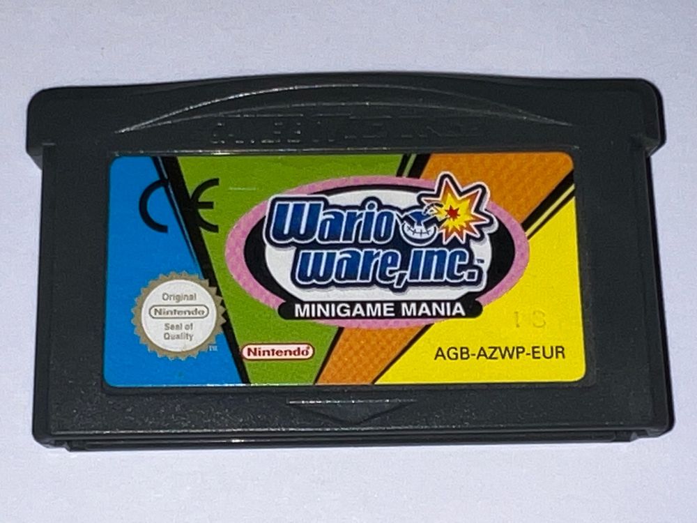 GBA Spiel Wario Ware, Inc. Minigame Mania Kaufen auf Ricardo