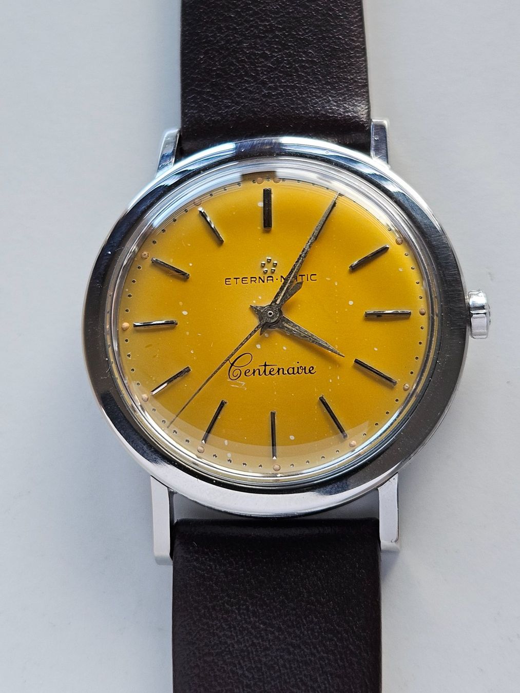 Eterna Orologi: 651Eterna Matic Centennaire aus 1958 – Usato da Berikon venduto da mmm21