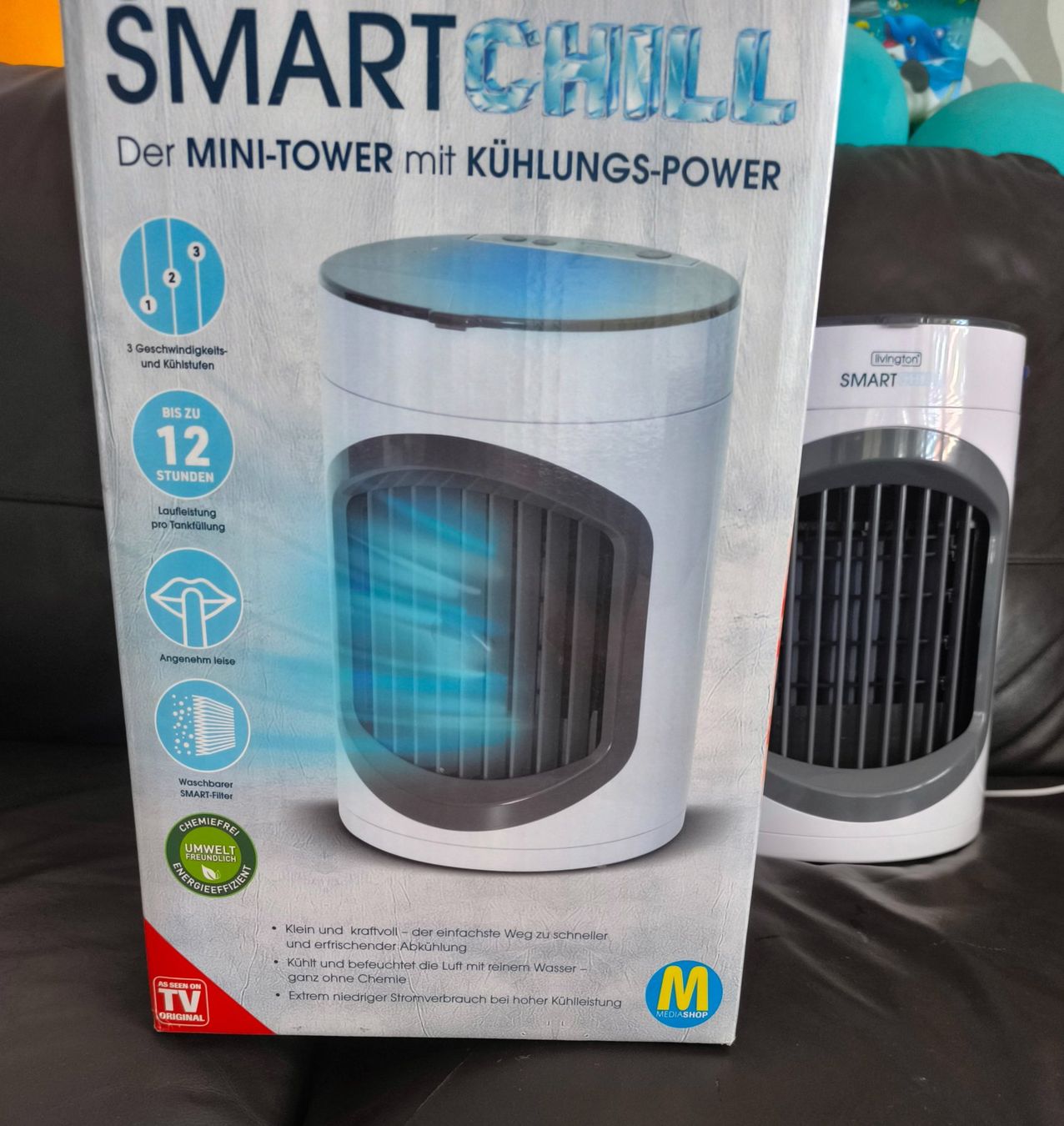 Livington Condizionatori: Livington SmartChill Mini-Tower Luftkühler – Usato da Gams venduto da MissTraveller