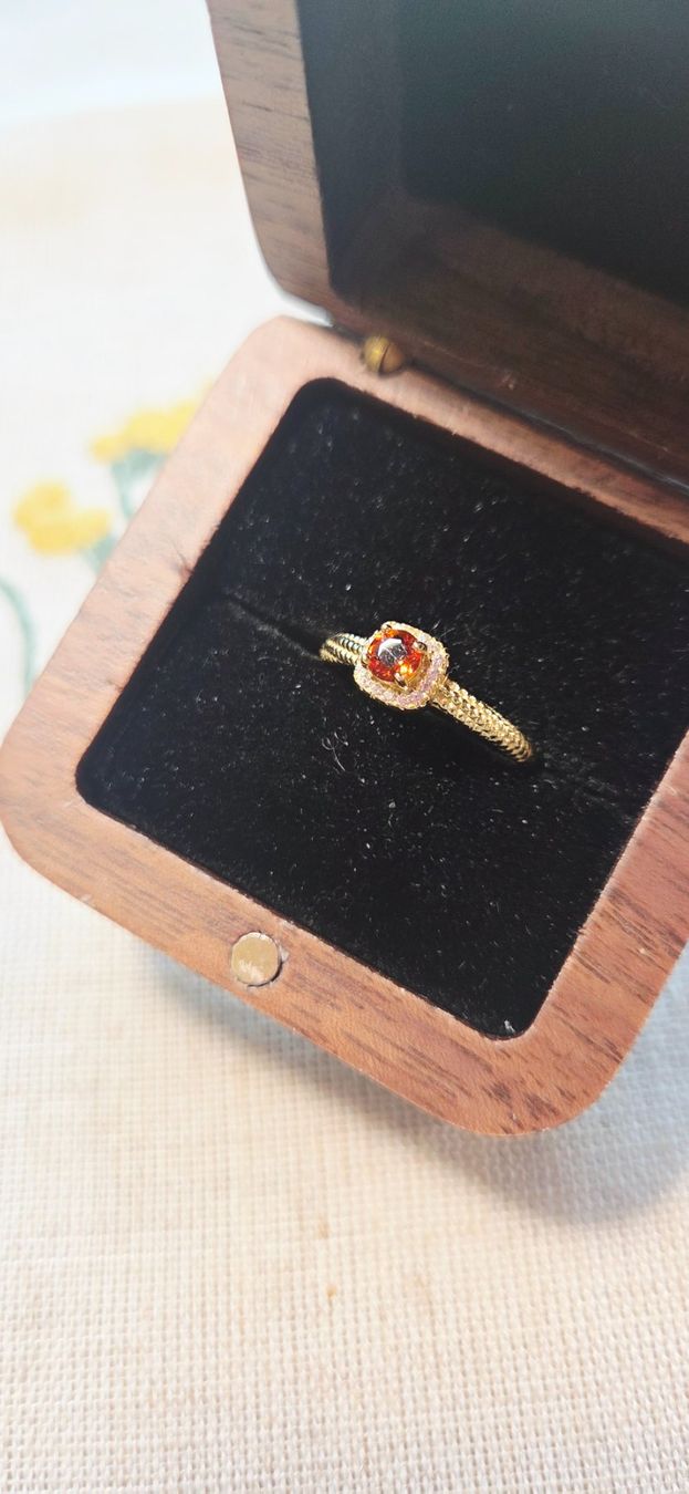 Anelli: NEW - S925 Citrine Ring (Adjustable) – Nuovo (secondo la descrizione) da Zürich venduto da cin_wcf6 2