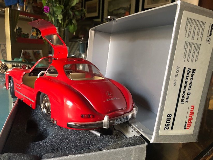 Coffret de Construction Mercedes-Benz 300 SL - Mattel Brick Shop Hot Wheels- Jeux de construction