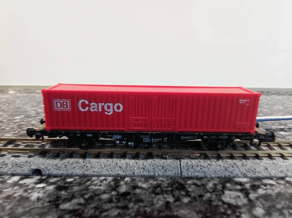 Trix Modelleisenbahnen: Minitrix 15298 Containerwagen / neuwertig in OVP – Neu (gemäss Beschreibung) aus Küsnacht ZH von UrBaRo 3