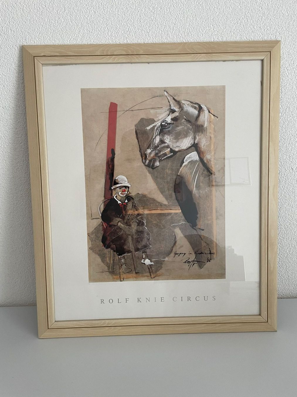 Grafica & Litografie: Rolf Knie Circus Lithographie – Usato da Lengnau BE venduto da mar_fcb8 1