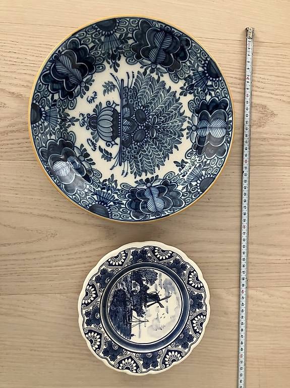 Assiettes: Piatti decorativi blu – D'occasion à Origlio par Zeto.81