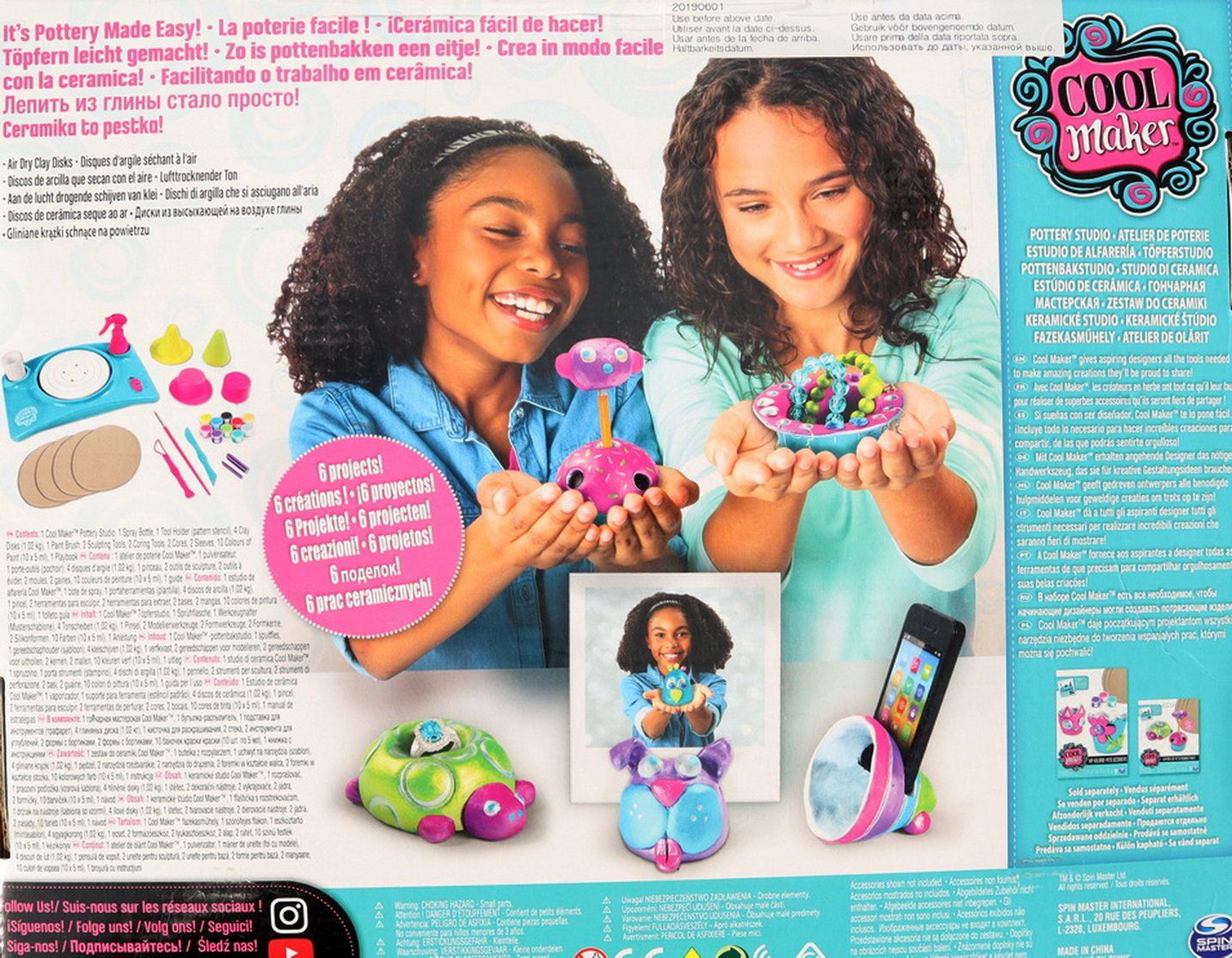 Kit bricolage: Pottery Studio Töpferei & 4 Tonscheiben von Spin Master – Nuovo e nell'imballaggio originale da Rothenburg venduto da aron2006 3