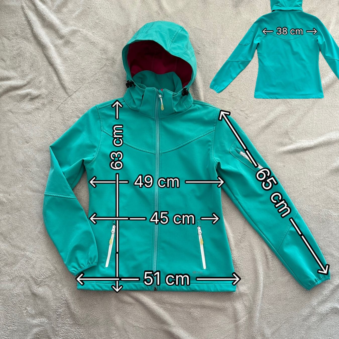 Jacken: Softshelljacke Outdoorjacke NRC türkis, Gr. M – Gebraucht aus Emmenbrücke von little.treasures 1