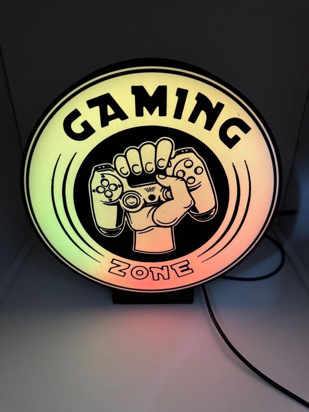 Lampen: Logo lumineux Led SMART GAMING GAMERS – Neu (gemäss Beschreibung) aus Vicques von PAMB3D