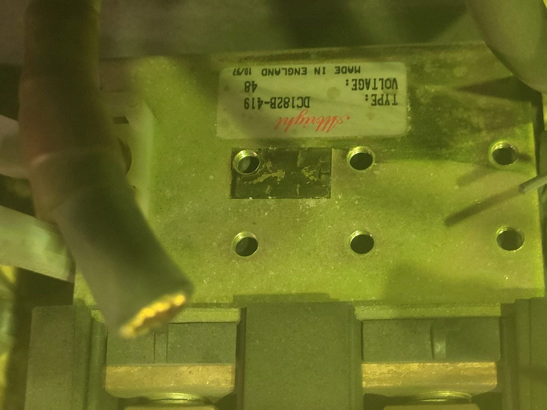 Alimentazione elettrica: Hochleistungschützen DC 48 Volt – Usato da Pratteln venduto da Marep 5