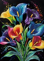 Diamond Painting Calla-Lilien Blumen-23-Poly-226