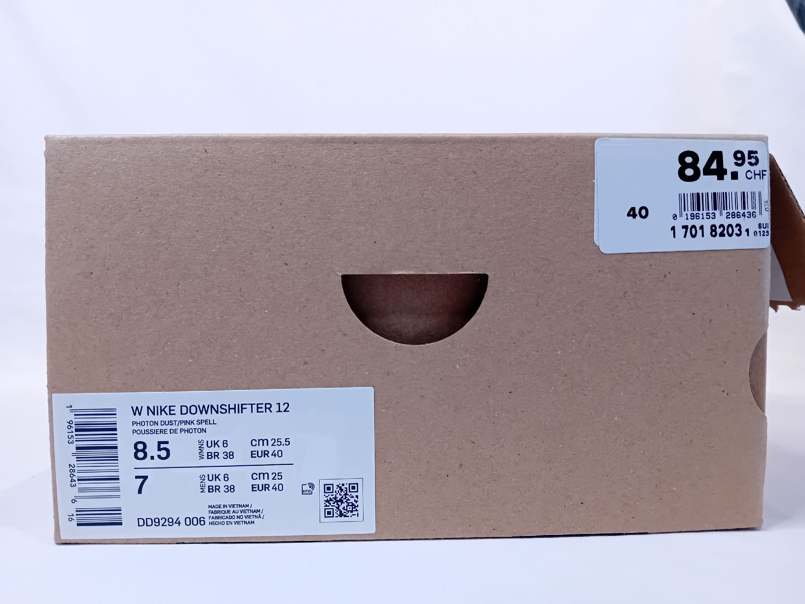 Nike Scarpe da donna: Nike Downshifter 12 Sneaker Gr.40   Damen  Grau Neu – Nuovo (secondo la descrizione) da Schweizersholz venduto da freyle1 8