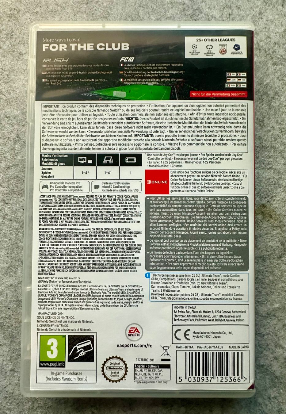 Giochi: FC25 für Nintendo Switch – Usato da Abtwil SG venduto da sinsky_ 2