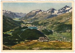 St. Moritz - Standseilbahn Muottas Muragl Bergstation