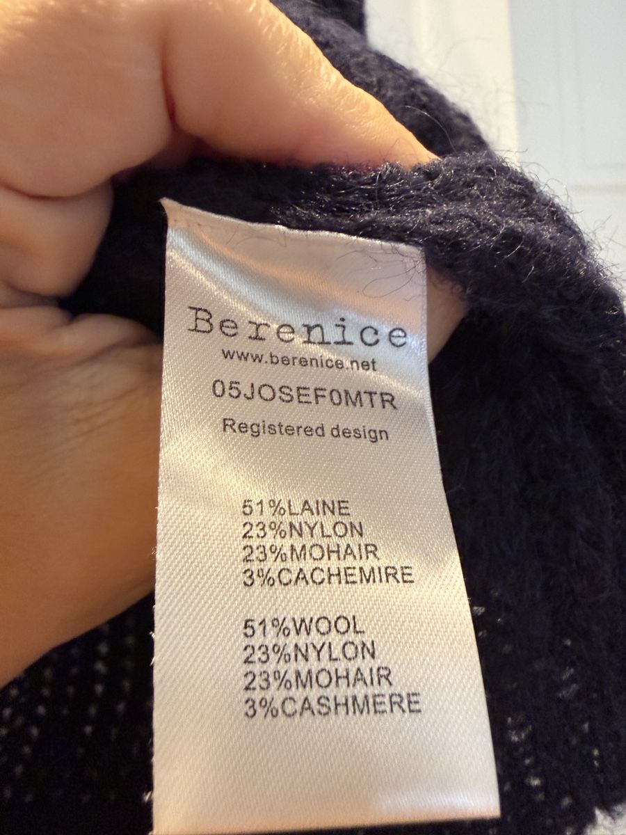 Pullover & Sweatshirts: Berenice grey and navy wooly sweater size S – Neu (gemäss Beschreibung) aus Genève von jud_xrl8 3