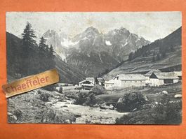 Weiler Scarlett mit Pisocgruppe um 1914, Berglandschaft