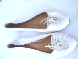 Pomme D'Or Ballerinas, Echtleder, Größe 40