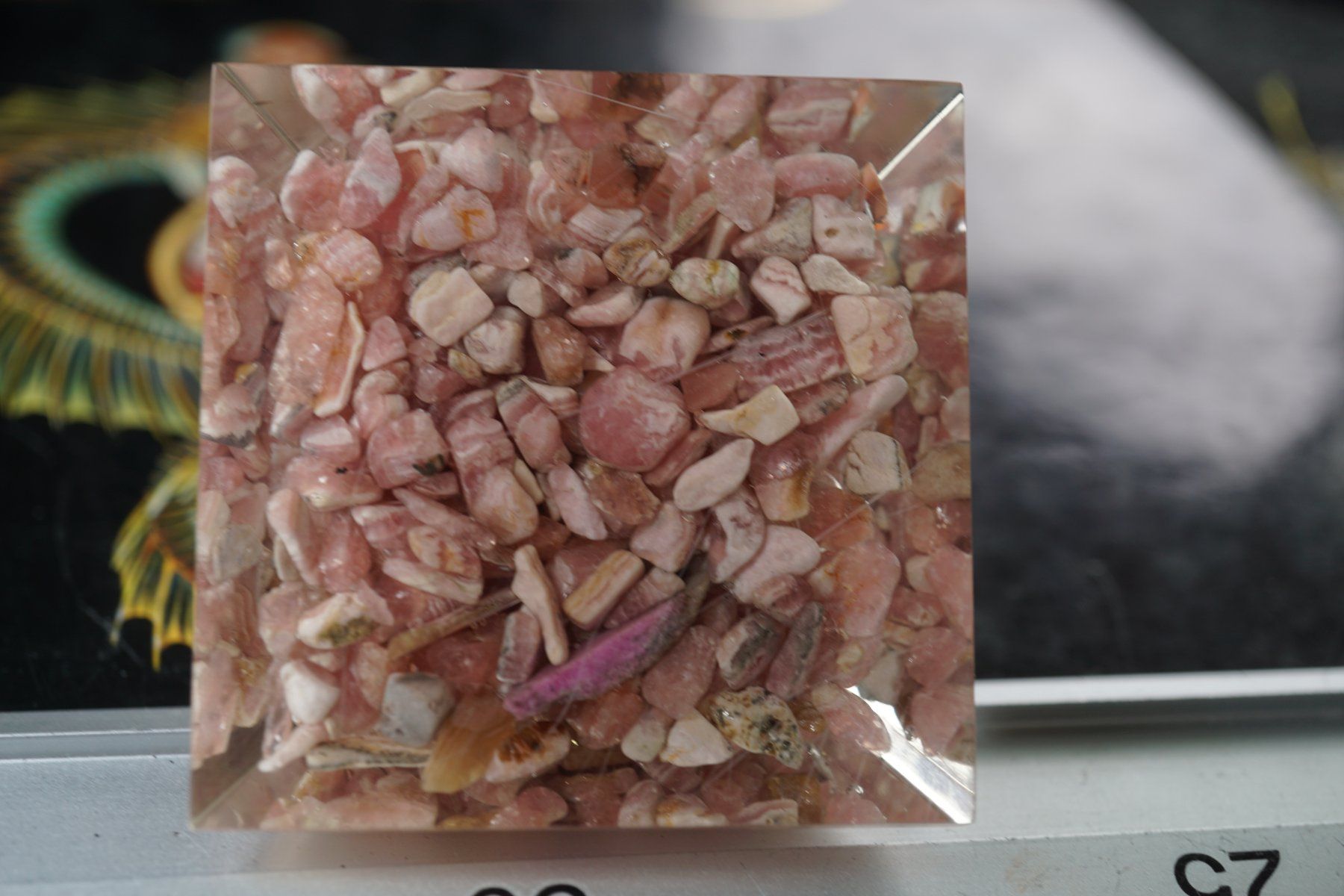 Mineralien & Heilsteine: Rhodochrosit    -Orgonit - Pyramide by TOPSTONE – Defekt aus Eschenbach SG von topstone 6