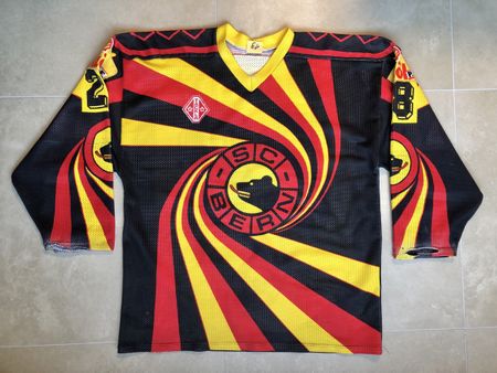 1991 / 1992 SC BERN Tackla Trikot Match Worn Europacup
