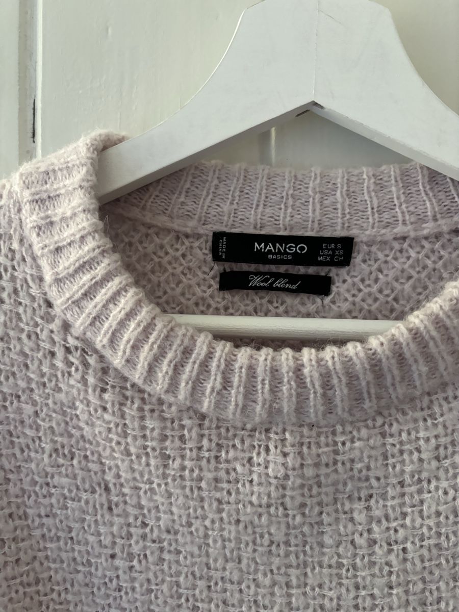 Mango Maglioni & Felpe: Rosefarbener Woll-Mix Pullover von Mango, Grösse S – Nuovo (secondo la descrizione) da Stäfa venduto da InesBo 1