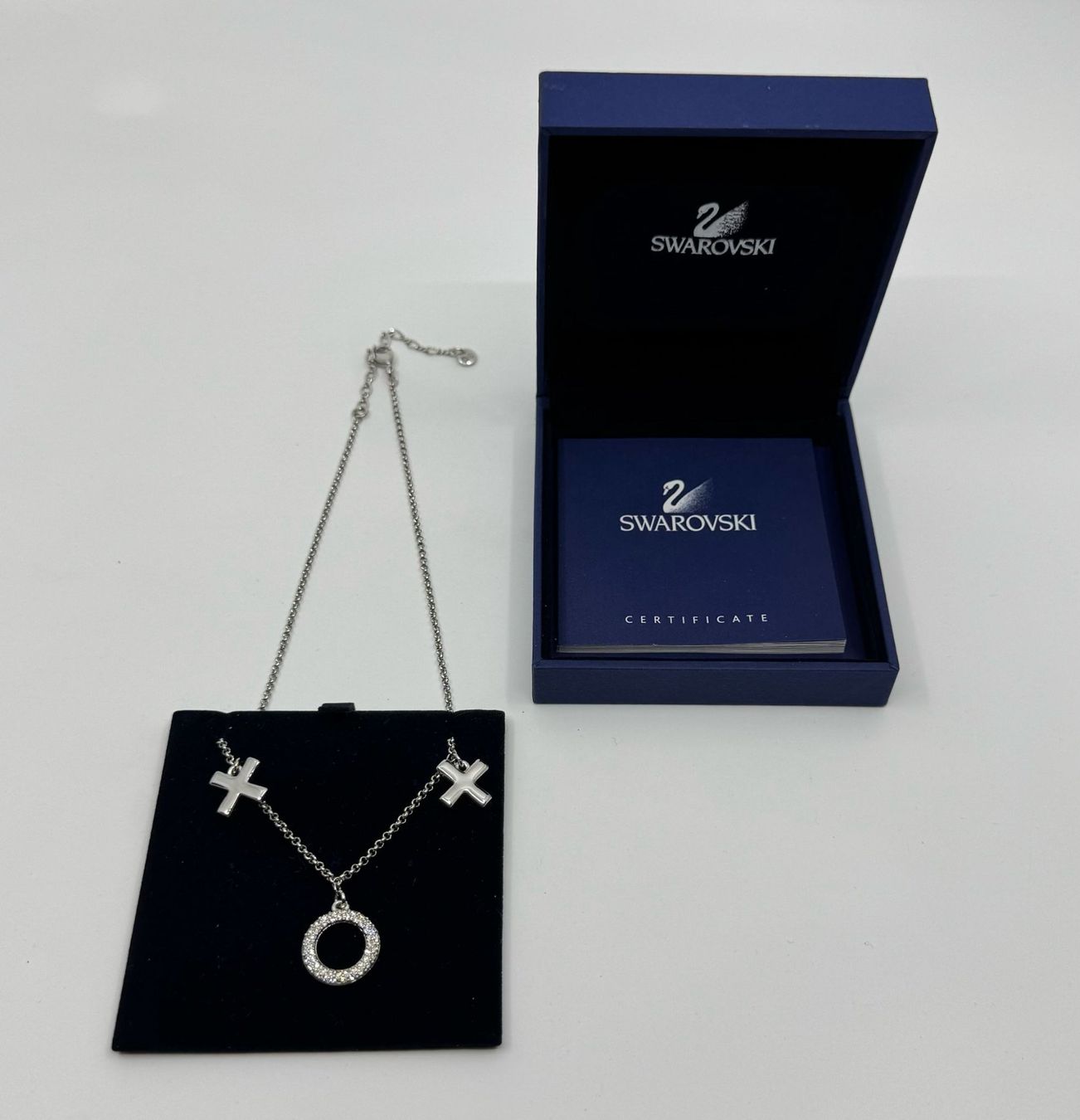 Swarovski Catenine: Swarovski Necklace Halskette ***NEU*** – Nuovo (secondo la descrizione) da Herisau venduto da Seyashop1 1