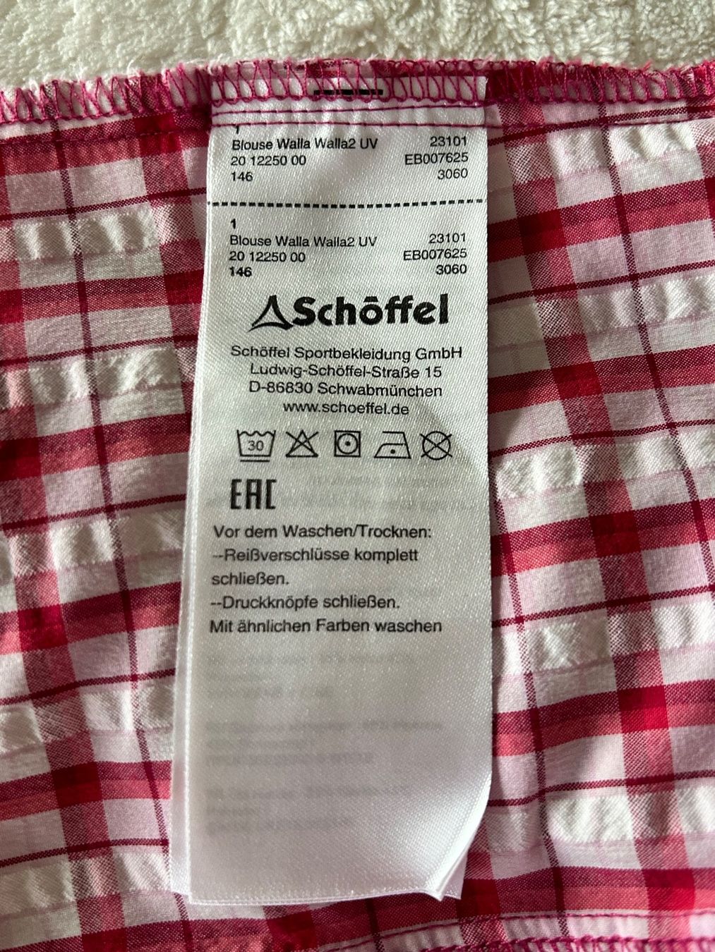 Schoeffel Blusen: Wanderbluse SCHÖFFEL *TOP* Gr.40 – Neu (gemäss Beschreibung) aus Tann von Jule_1000 7