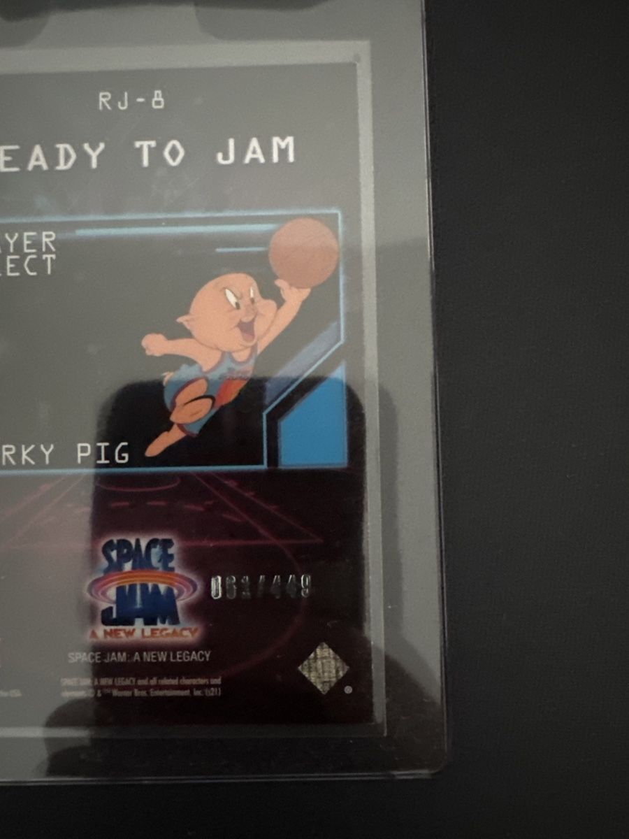 Sammelbilder & Trading cards: Upper Deck Space Jam Ready to Jam 2021-22 Porky Pig /449 – Neu (gemäss Beschreibung) aus Stetten AG von  2