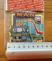 Aufnäher Stick Stoff Patch MAN