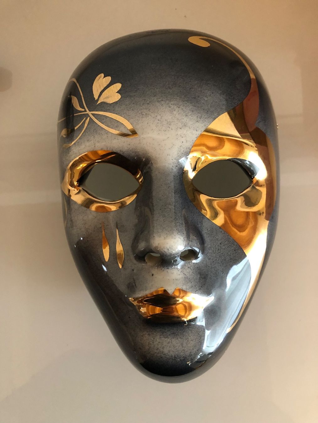 Masken: Venezianische Keramik Maske – Gebraucht aus Zweidlen von Maerliharo_57 4