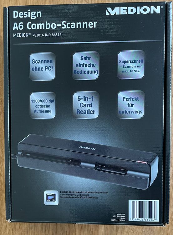 Medion ComboScanner / BilderScanner Kaufen auf Ricardo