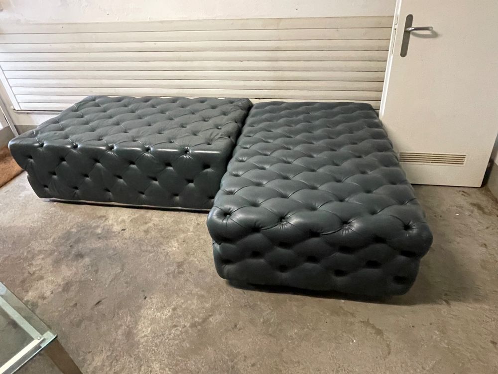 Liquidation Sofa, Couch, „Chesterfield“, ab 1.— Kaufen auf Ricardo