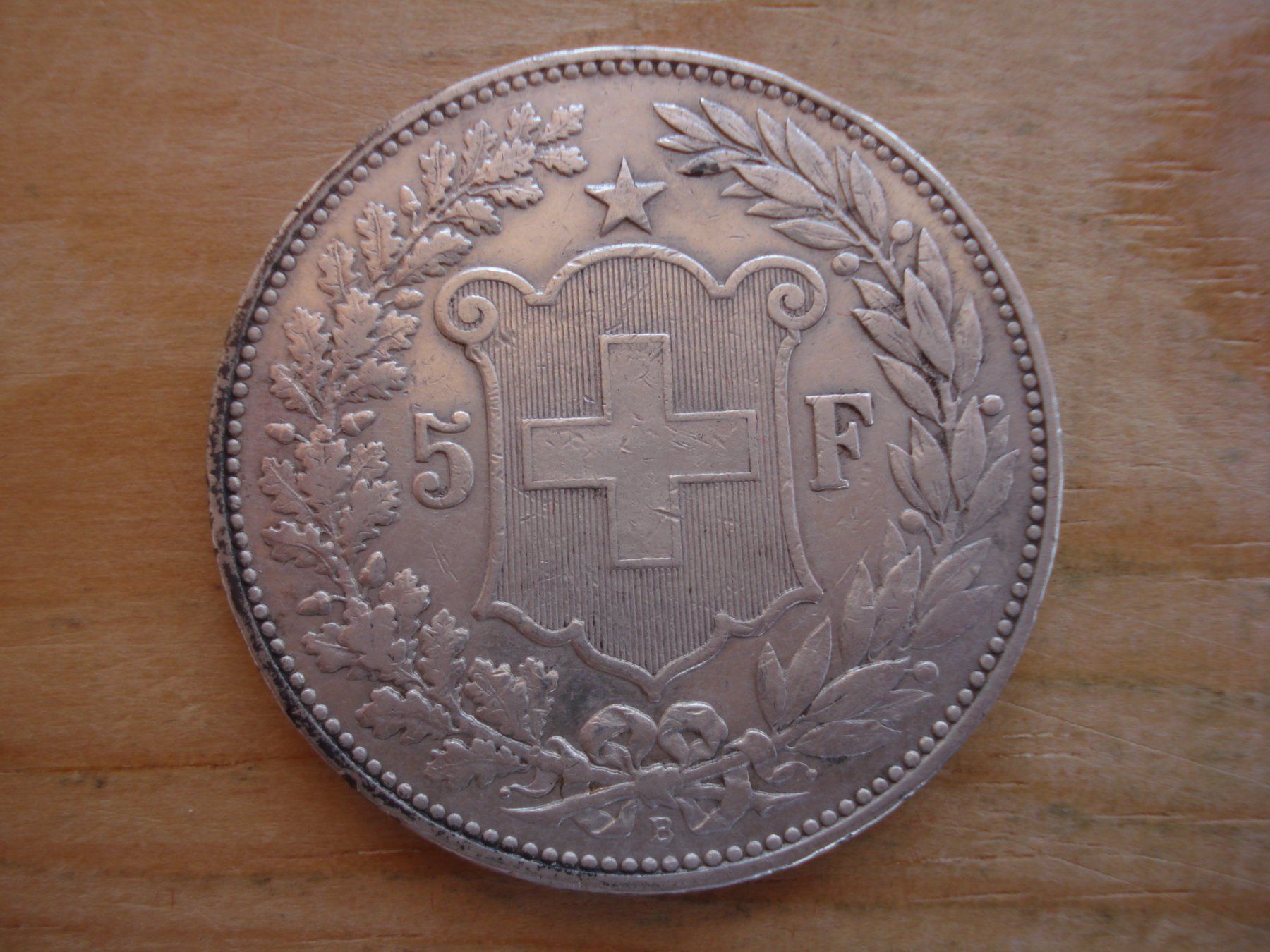 Toutes les monnaies: (C1) 5 Franken 1894 SS-VZ – D'occasion à Erlach par Net-Coins 1