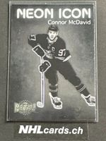 Connor McDavid NHL Neon Icon Insert Card