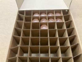 849 Posten Raureifkerzen Ø=5cm H=9cm aus Liquidation