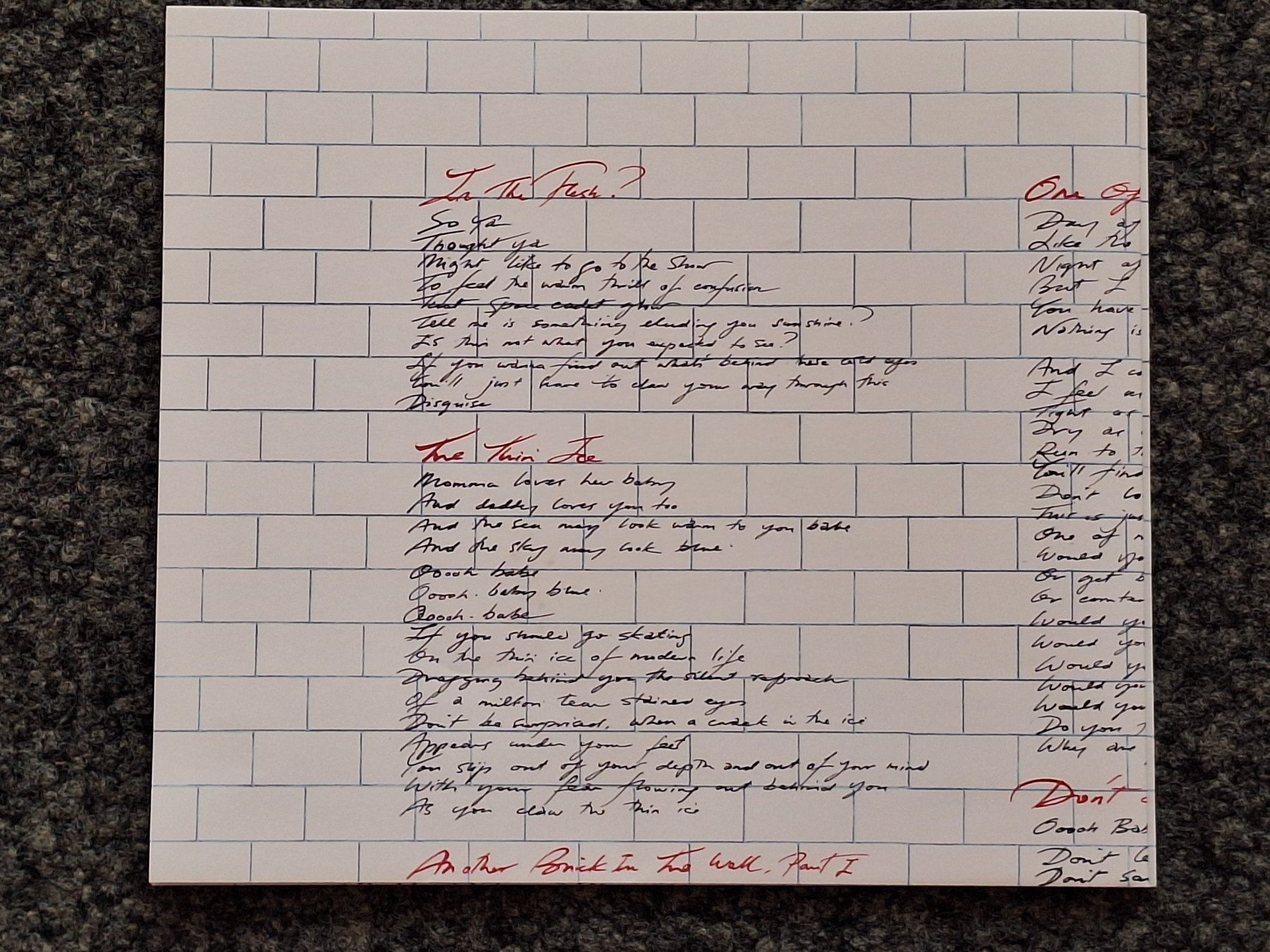 CD: Pink Floyd, The Wall - 6 CD / DVD Box EU 2011 – Nuovo (secondo la descrizione) da Oberentfelden venduto da Musicud 5