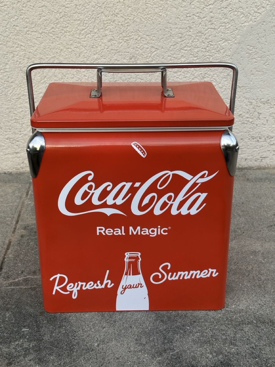 Coca-Cola Frigoriferi & Refrigeratori: Retro Coca-Cola Kühlbox – Nuovo (secondo la descrizione) da Kirchberg BE venduto da Megapixel666