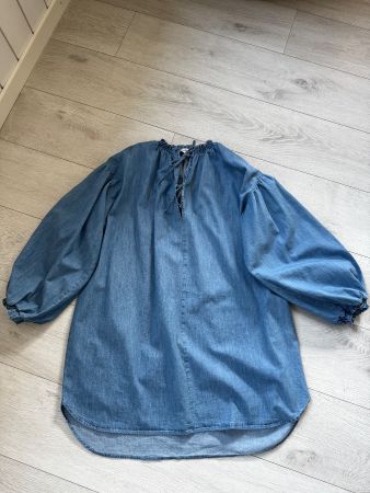 Coole Jeansbluse von SoSue, One Size, Top Zustand!