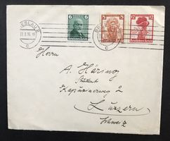 ALTER BRIEFUMSCHLAG DEUTSCHES REICH 1936