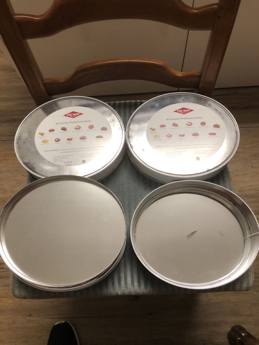 Altro in Decorazioni & Accessori: 4 alte Blechdosen Trumpf Pralinen – Usato da Zürich venduto da sab_d82w 6